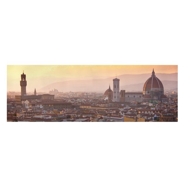 Leinwandbild - Florenz - Panorama Quer