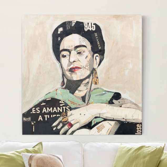 Frida Kahlo Gemälde Frida Kahlo - Collage No.4