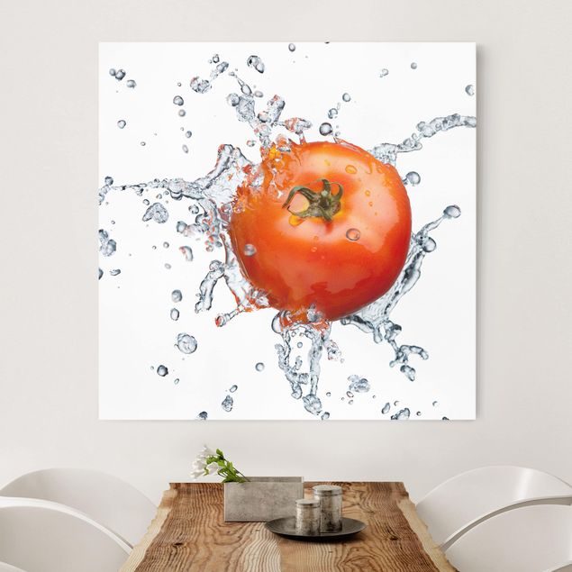 Leinwandbilder kaufen Frische Tomate