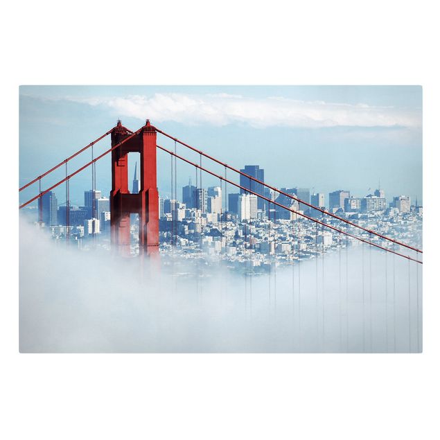 schöne Leinwandbilder Good Morning San Francisco!