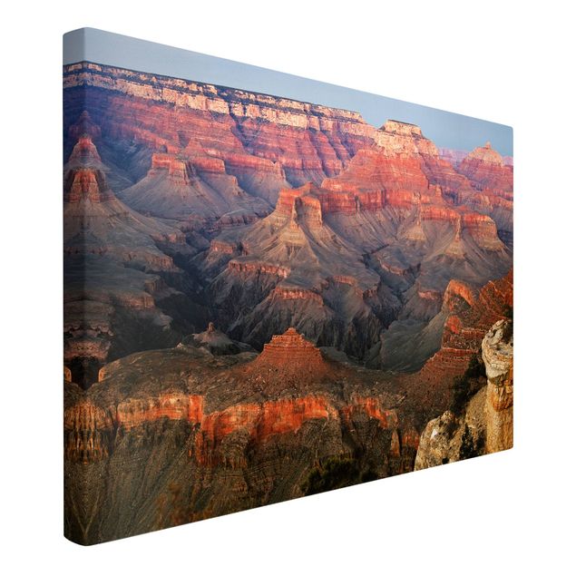Leinwandbild - Grand Canyon nach dem Sonnenuntergang - Quer 3:2