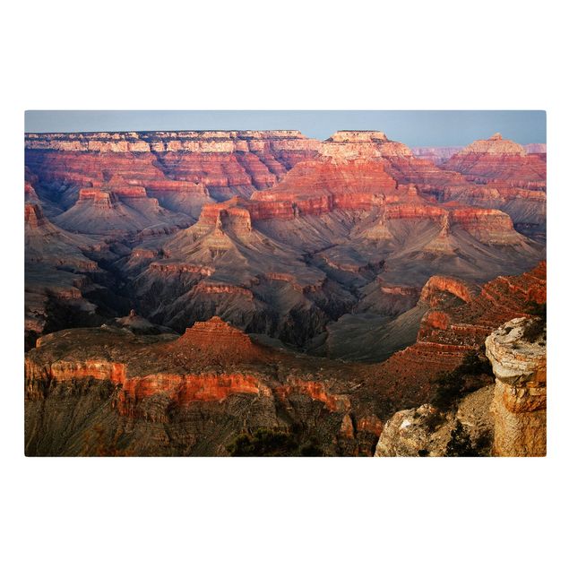 Leinwandbilder kaufen Grand Canyon nach dem Sonnenuntergang