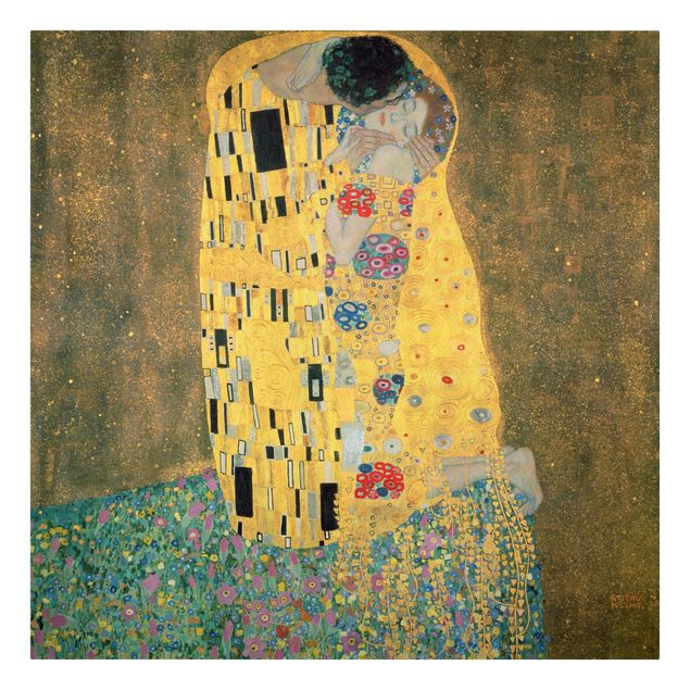 Leinwandbilder Gustav Klimt - Der Kuß