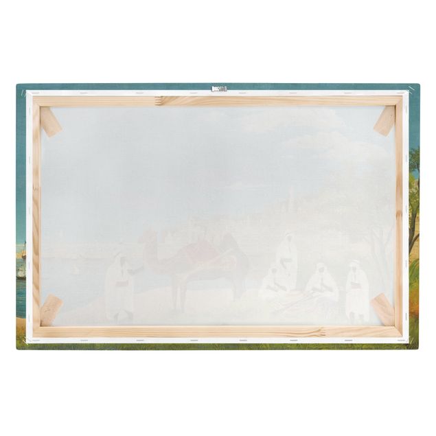 Leinwandbild - Henri Rousseau - Landschaft um Algier - Quer 3:2-60x40
