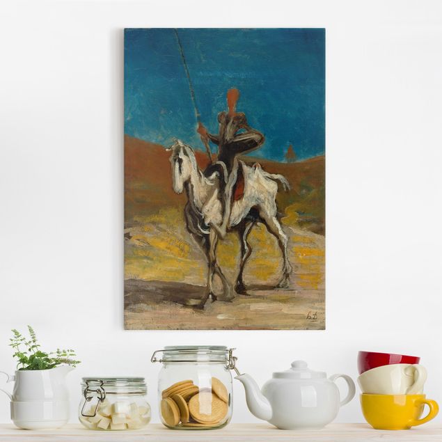 schöne Bilder Honoré Daumier - Don Quixote