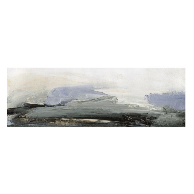 Leinwandbild - Horizont bei Tagesanbruch - Panorama 1:3