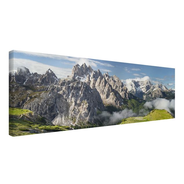 schöne Leinwandbilder Italienische Alpen