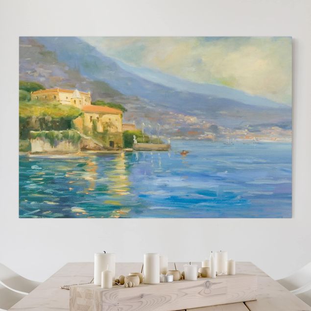 Leinwandbilder modern Italienische Landschaft - Meer