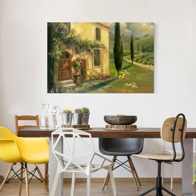 Bilder Italienische Landschaft - Zypresse