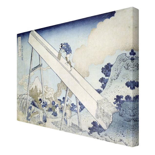 Leinwandbilder Katsushika Hokusai - In den Totomi Bergen