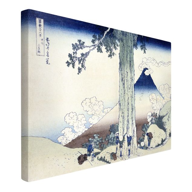 Leinwandbilder Katsushika Hokusai - Mishima Pass in der Provinz Kai