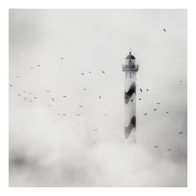 Leinwandbilder Leuchtturm im Nebel