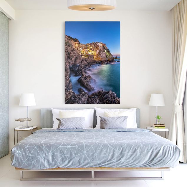 Leinwandbilder Strand Manarola Cinque Terre