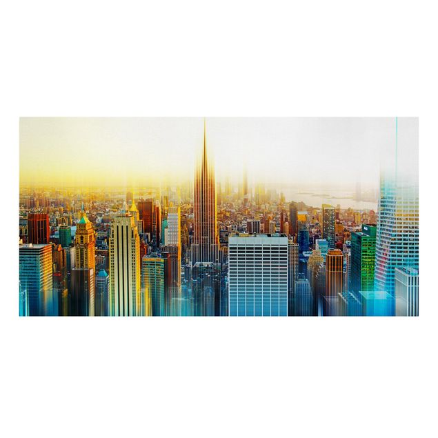 Leinwandbilder kaufen Manhattan Abstrakt