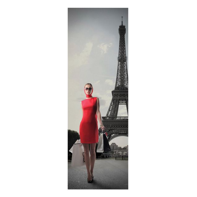 schöne Leinwandbilder Mode de la Paris