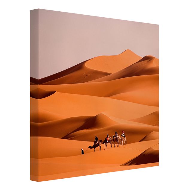 Leinwandbild - Namib Desert - Quadrat 1:1