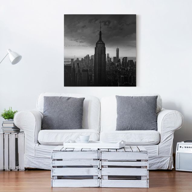 Skyline Leinwandbild New York Rockefeller View