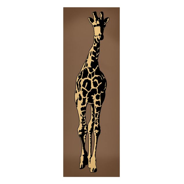 Wandbilder Giraffe
