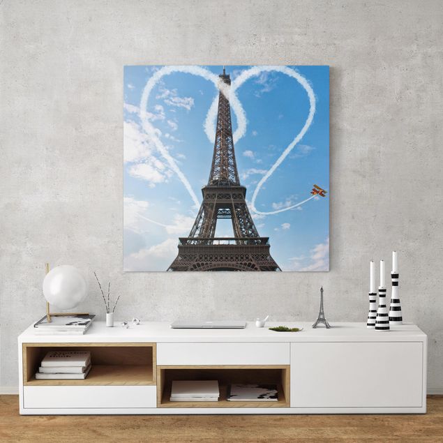 Skyline Leinwand Paris - City of Love