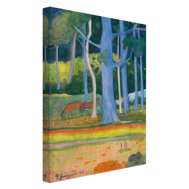 Gauguin Bilder Paul Gauguin - Waldlandschaft