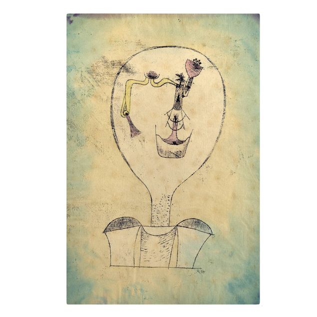Leinwandbilder Paul Klee - Die Knospe