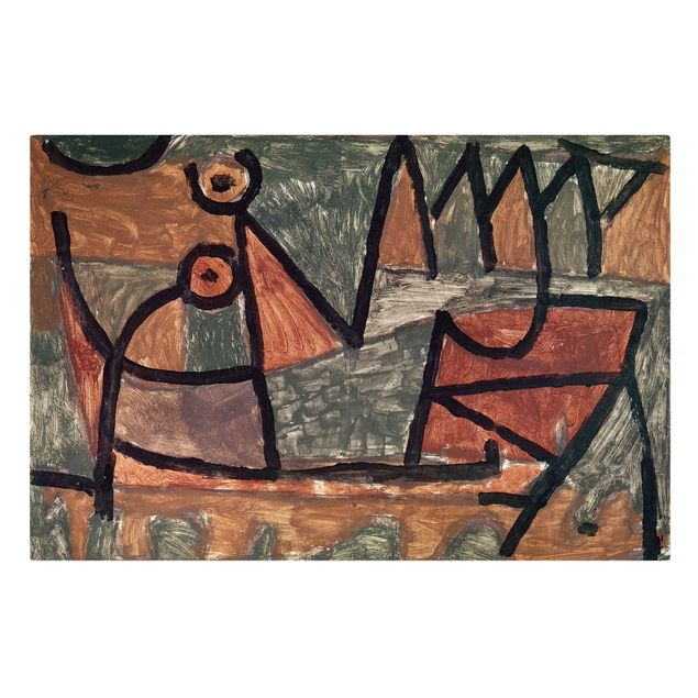 Leinwandbilder kaufen Paul Klee - Bootsfahrt