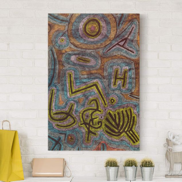 Expressionistische Gemälde Paul Klee - Katharsis
