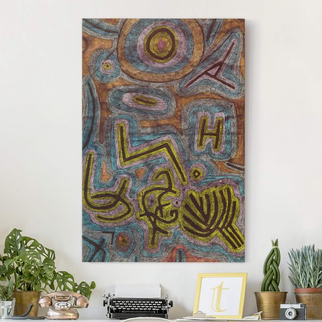 Gemälde abstrakt Paul Klee - Katharsis