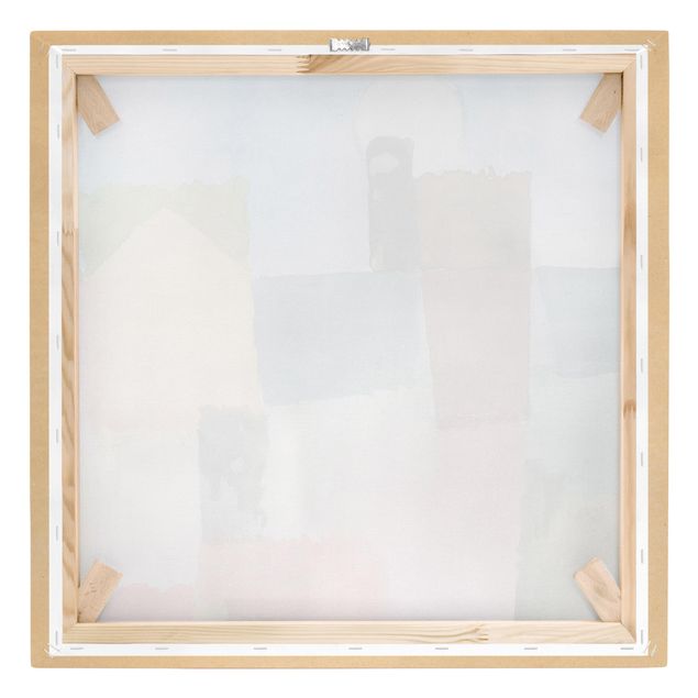 Leinwandbild - Paul Klee - Mondaufgang (St. Germain) - Quadrat 1:1