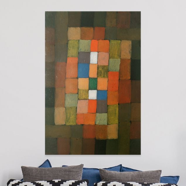 Expressionistische Gemälde Paul Klee - Steigerung