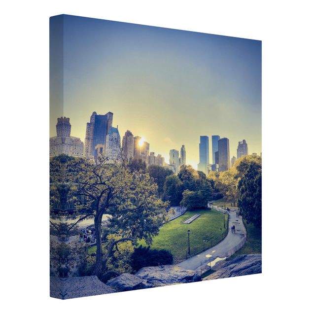 schöne Leinwandbilder Peaceful Central Park