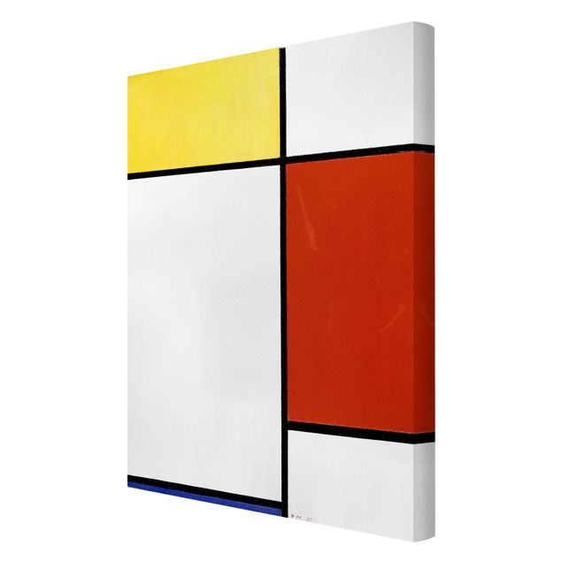 Leinwandbild - Piet Mondrian - Komposition I - Hoch 2:3