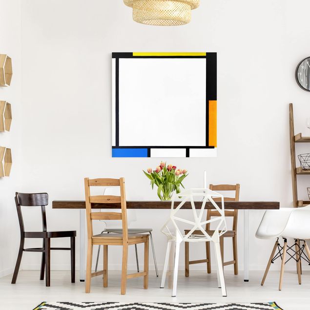 Leinwandbilder abstrakt Piet Mondrian - Komposition II
