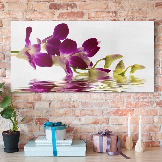 Orchidee Leinwand Pink Orchid Waters