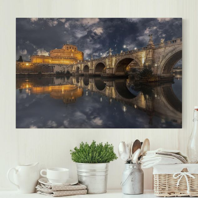 schöne Bilder Ponte Sant'Angelo in Rom