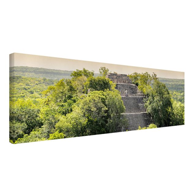 Leinwandbilder Pyramide von Calakmul