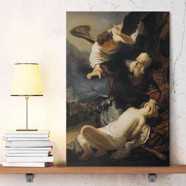Bilder Barock Rembrandt van Rijn - Die Opferung Isaaks