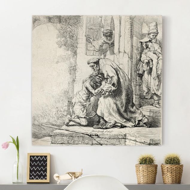 Rokoko Bilder Rembrandt van Rijn - Die Rückkehr des Sohnes