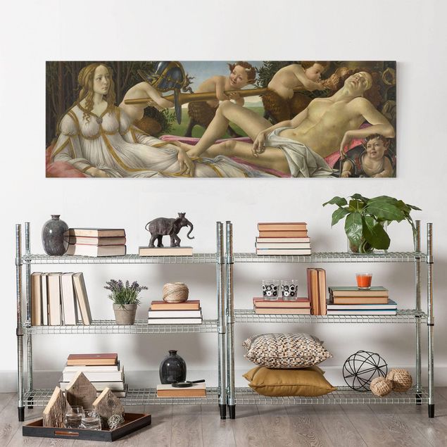 Leinwandbilder Sandro Botticelli - Venus und Mars