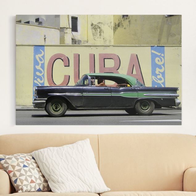 Skyline Leinwandbild Show me Cuba
