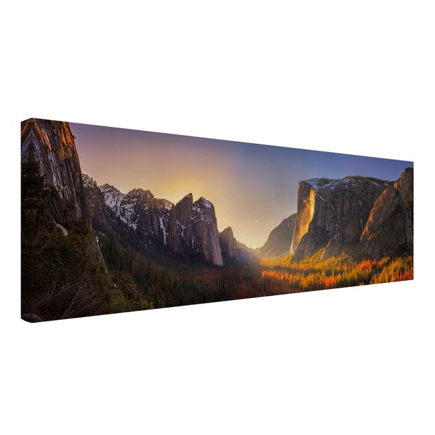 schöne Bilder Sonnenuntergang im Yosemite