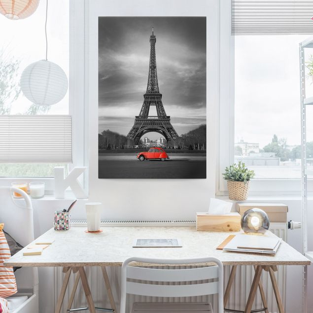 Skyline Leinwand Spot on Paris