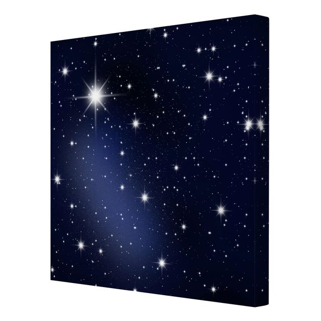 Leinwandbild - Stars - Quadrat 1:1
