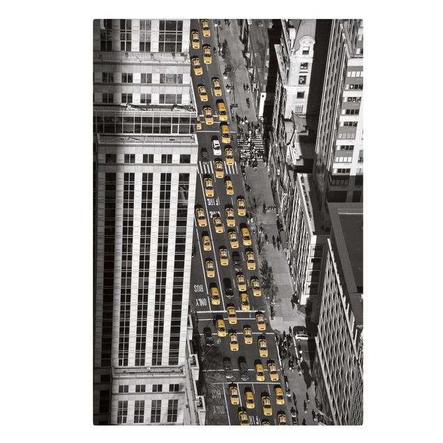 Leinwandbilder Taxiverkehr in Manhattan