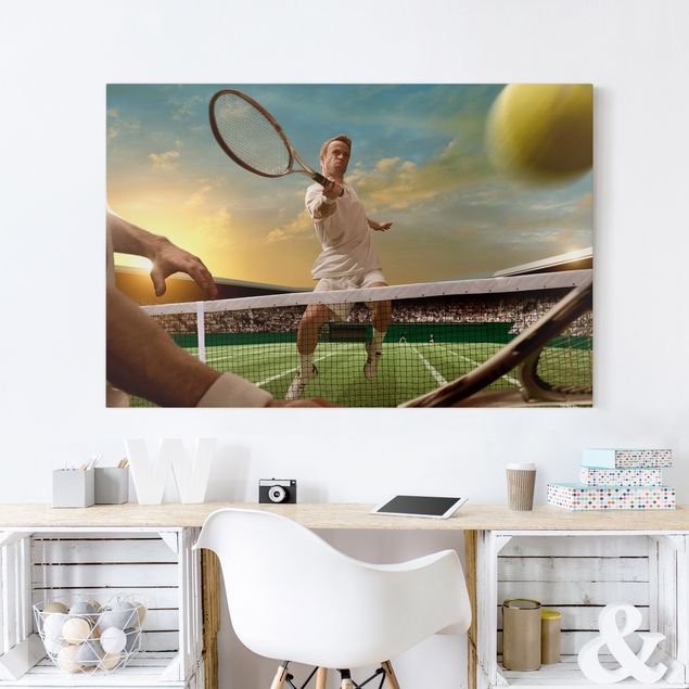 Leinwandbilder Tennis Player