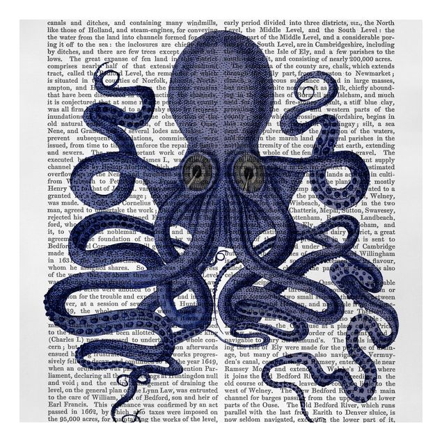 Leinwandbilder Tierlektüre - Oktopus