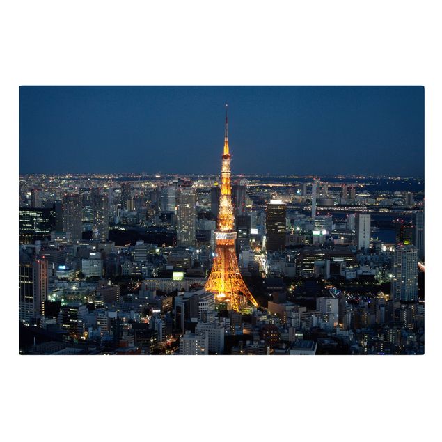 Leinwandbild - Tokyo Tower - Quer 3:2