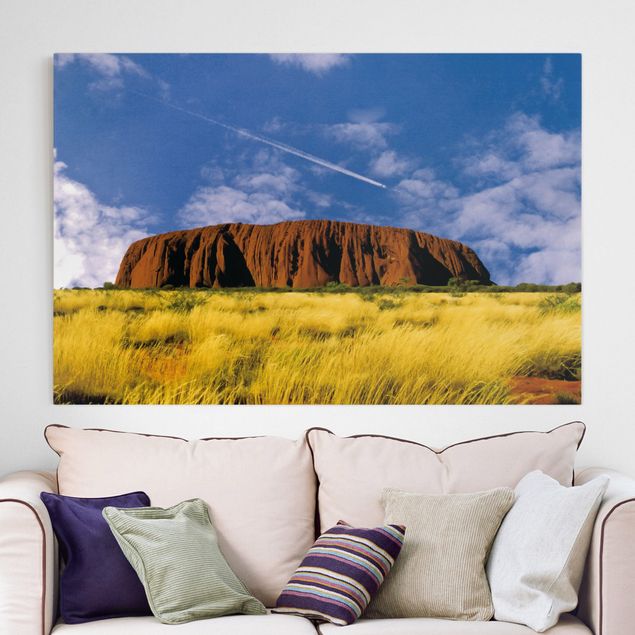 Leinwand Natur Uluru