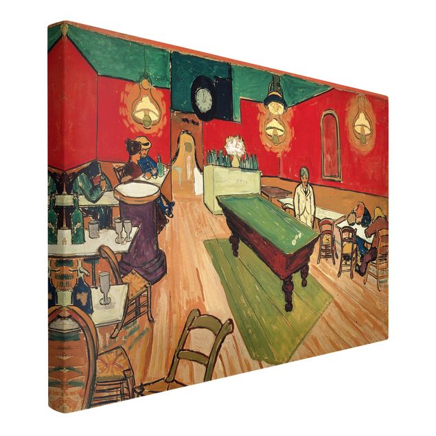 Leinwandbilder Vincent van Gogh - Das Nachtcafé in Arles