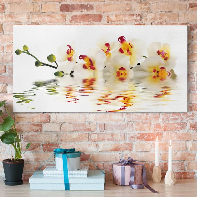Leinwandbild Orchidee Vivid Orchid Waters